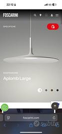 Aplomb Large Foscarini sospensioe