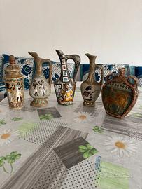 Brocche o anfore artigianali in ceramica