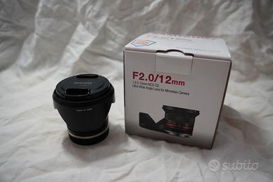 Obiettivo Samyang 12mm f/2.0 NCS CS – Sony E