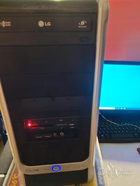 PC FISSO CORE I5 4GB HD 2 TB +MONITOR