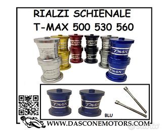 Rialzi schienale Sella Tmax 500 530 560 BLU