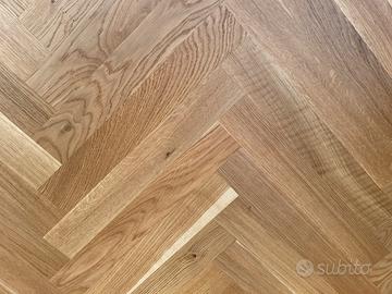 Parquet prefinito rovere spina italiana