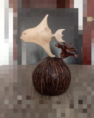 Pesce in legno