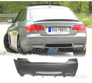 PARAURTI POSTERIORE BMW E92 E93 LOOK M3 USCITA SIN