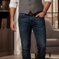 Gilet elegante lana uomo Taglia 56 Nuovo 