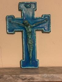Crocifisso ceramica  San Polo Venezia