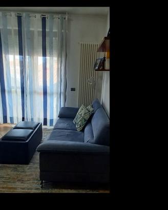 Tenda bianco/celeste/blu