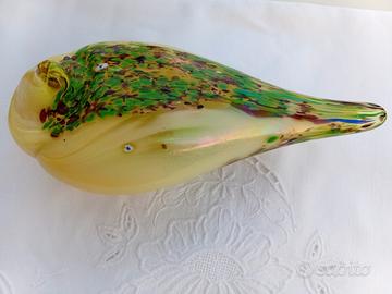 Anatra in pasta di vetro