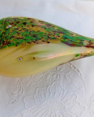 Anatra in pasta di vetro