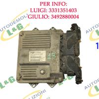 CENTRALINA FIAT DOBLÒ 1.3 MULTIJET MJD6F3.D4 51796