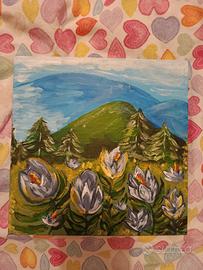 montagna in primavera 