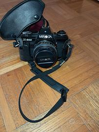 macchina fotografica reflex analogica minolta x300