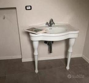 Lavabo Consolle mobile bagno ceramica