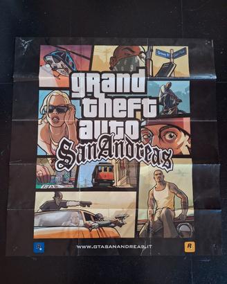 Poster GTA San Andreas ps2