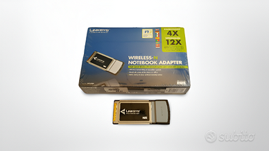 Linksys WPC300N PCMCIA Wi-Fi – Usato