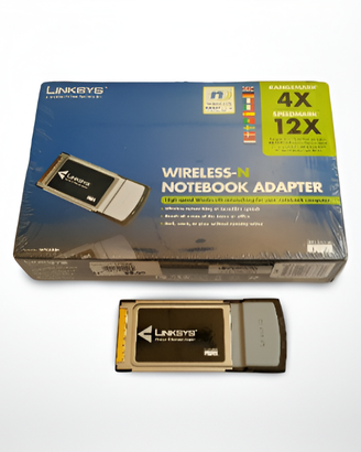 Linksys WPC300N PCMCIA Wi-Fi – Usato