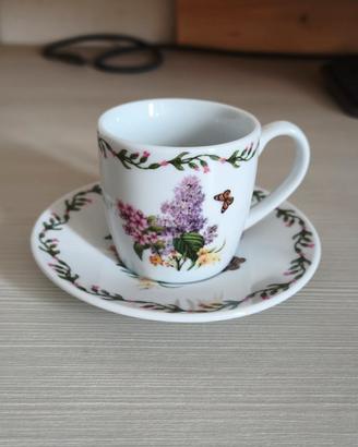 Tazzina da caffè vintage di fine porcellana Schon