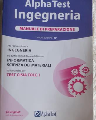 LIBRO INGEGNERIA ALPHA TEST 