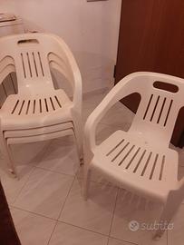  poltroncine da giardino 