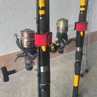 canna e mulinello shimano bolentino