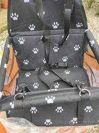 Seggiolino auto  per cane di piccola/media taglia