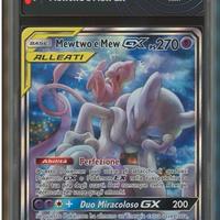 pokemon PROMO GX  mewtwo e mew ALTERNATIVE ITA