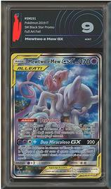 pokemon PROMO GX  mewtwo e mew ALTERNATIVE ITA