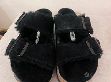 Birkenstock arizona pelliccia