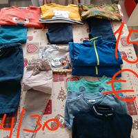 Abbigliamento varie taglie bambino