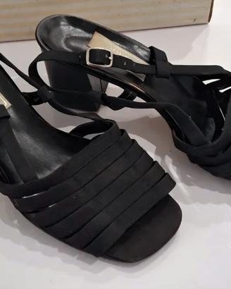scarpe nerw estive aperte donna numero 39