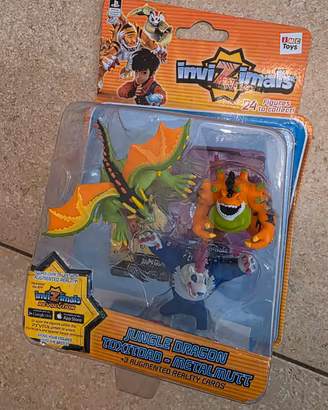 Invizimals Pack 3 Figures Nuovo Sigillato