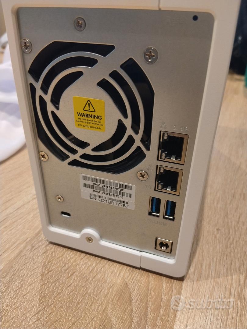 NAS QNAP TS-231P3 + 4TB X2 WD Red - Informatica In vendita a
