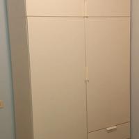 ARMADIO IKEA a 4 ante con 3 cassetti