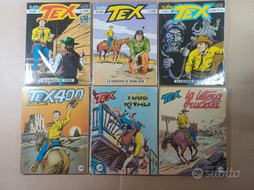 17 numeri TEX da Tre Collane Differenti Ottimi