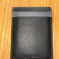 Porta carte Carpisa  pelle nero mai usato, nuovo