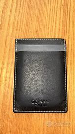 Porta carte Carpisa  pelle nero mai usato, nuovo