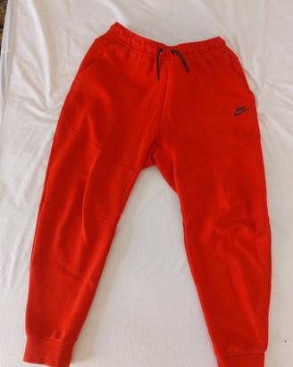 Pantaloni Nike Tech Rossi Taglia L