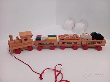 trenino in legno