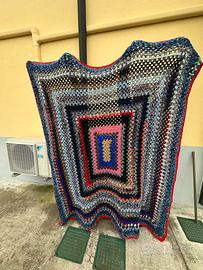 coperta  fatta a mano, nuova uncinetto