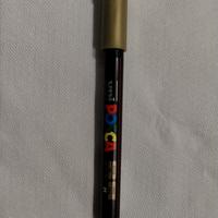 Uniposca pennarello colore oro punta fine 0,7 mm