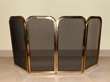 PARASCINTILLE PIEGHEVOLE IN OTTONE ANNI '60 NUOVO