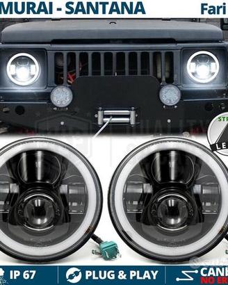 FARI FULL LED per Suzuki Samurai Sj Santana Angel