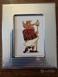 A C Milan cornice vintage mascotte diavolo nuovo