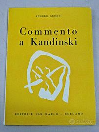 Libro illustrato COMMENTO A KANDINSKI di A. Geddo