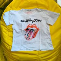 T-shirt bianca a maniche corte