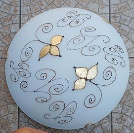 Plafoniera 40 cm 2 lampade E27