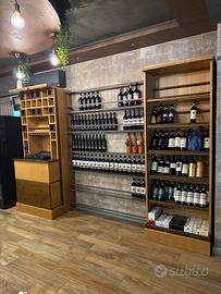 Vineria in legno e ferro