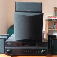 Home Theater 5.1 Yamaha con Amplificatore 5.1 Auna
