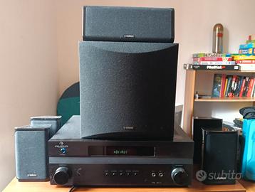 Home Theater 5.1 Yamaha con Amplificatore 5.1 Auna