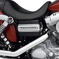 Fregio Cromato Logo Harley Davidson Copri Batteria